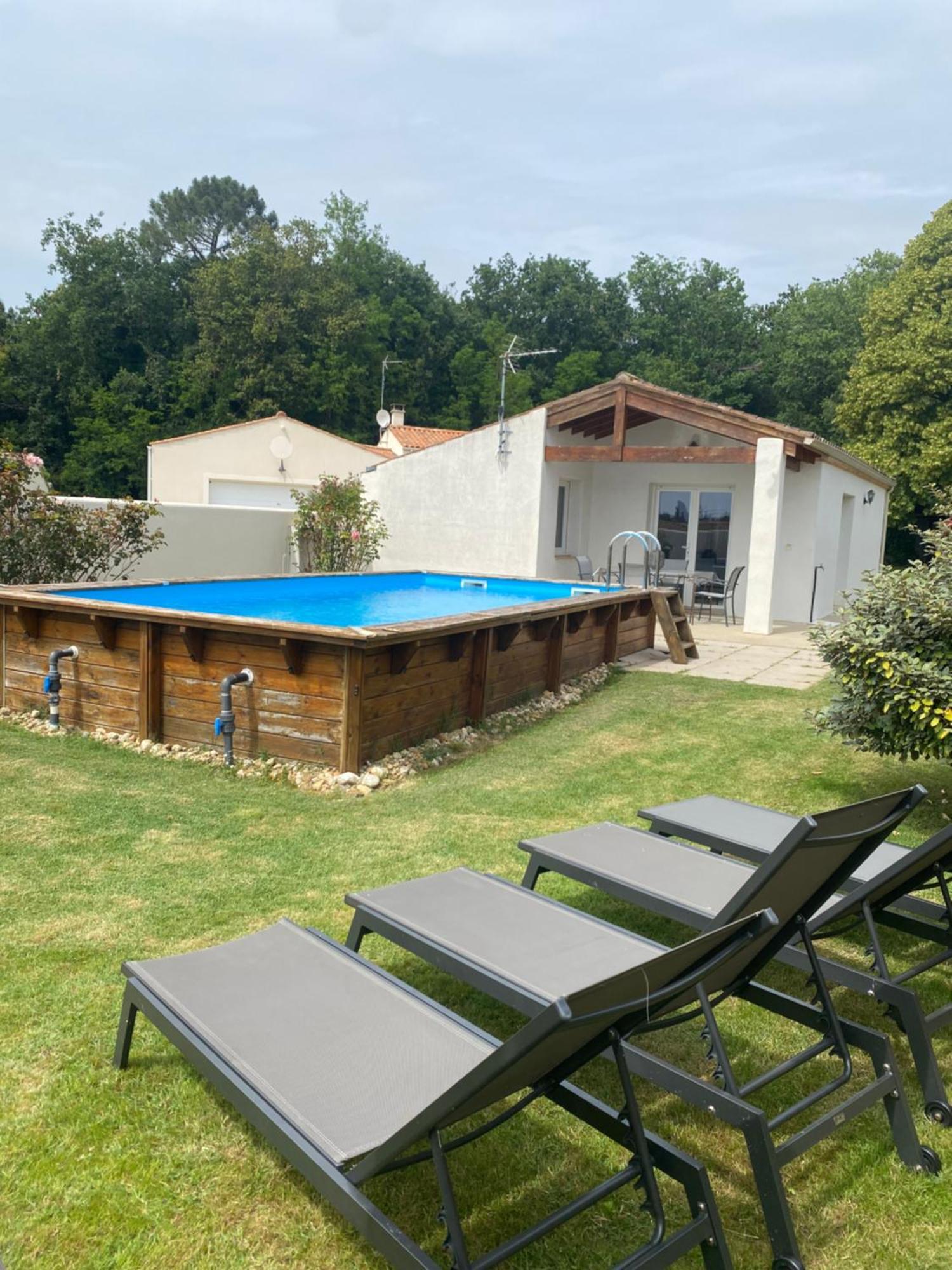 Jolie Petite Maison Renovee Piscine Saint-Palais-sur-Mer Extérieur photo